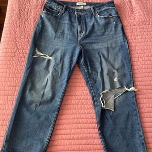 Curve Love Ultra High Rise Ankle Straight Jean